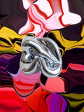 fascinating design with chrome effect